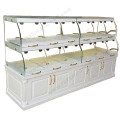 Equipamentos de padaria comercial Single Side 2 Layers Refrigerator Bakery Showcase